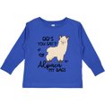 thumbnail image 3 of Inktastic Gigi's You Say Alpaca My Bags Boys or Girls Long Sleeve Toddler T-Shirt, 3 of 5