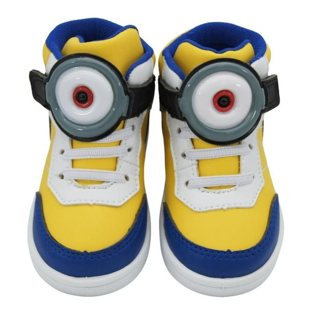 Tenis Bota Minions Darwin Amarillo 14 19 Pa amarillo 16 Bubblegummers Darwin Tenis Bota Minions Walmart en linea