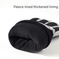thumbnail image 3 of Guantes de esquí para mujer, de invierno, con forro polar, gruesos, cálidos, con pantalla táctil, a prueba de frío, a prueba de viento, impermeables, guantes de ciclismo de algodón para hombre, 3 of 6