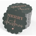 thumbnail image 4 of Inkdotpot Real Rose Gold Foil Merry Christmas Tags Favor Hang Paper Tags 50 Pieces, 4 of 7