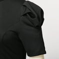 thumbnail image 7 of GRACEART Women Clergy Dress Pastor Priest Clerical Peplum Dress with Tab Collar Black, 7 of 7
