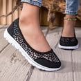 thumbnail image 2 of Women'S Hollow Breathable Soft Sole Lightweight Comfortable Casual Mother Shoes with Multiple Color Options, Women Shoes, Sneakers, 2 of 9