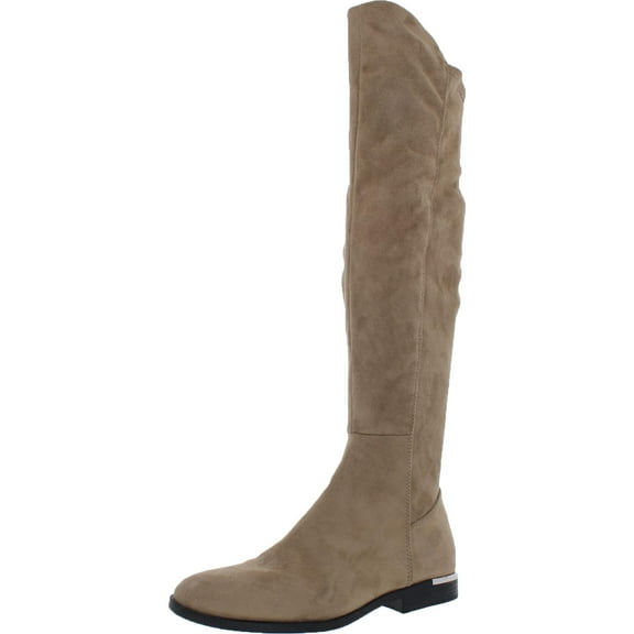 Nine West Womens Allair 2 Faux Suede Tall Knee-High Boots
