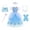 Sky Blue, variant on Aximioll Little Girls Fairy Tale Princess Dress, Halloween Party Elegant Princess Dress up Clothes with Accessories, Toddler Princess Cosplay Outfits for Girls Age 2 - 12 Years, Blue/150