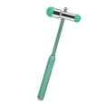thumbnail image 4 of Reflex Hammer Aluminum Alloy Tromner Neurological Reflex Hammer with Humanized Handle Green, 4 of 22