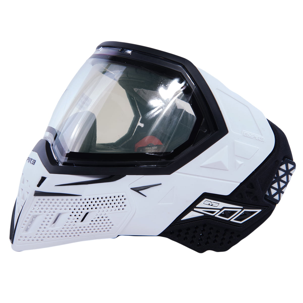 Empire EVS Paintball Airsoft Goggles With Clear & Ninja Lens Black White 