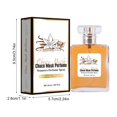 thumbnail image 3 of Liquidation! Parfum Riche et toilette pour Hommes, Longue Durée, Bouteille Élégante pour Occasions Raffinées 50ml, Jaune, 3 of 3