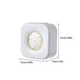 thumbnail image 4 of ziyahi Food Cover Disposable Bag Storage Dustproof Boxes Box Case Wall Mouted Plastic Reusable Large Capacity Boxes Kitchen Accessories White, 4 of 8