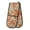 Warm Vintage Flora patterned, variant on Dailycode Double Sided Oven Mitt with Loop Heat Resistant Kitchen Long Potholders 7" x 35" Warm Vintage Flora Patterned