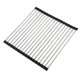thumbnail image 1 of Rollable Dish Drying Rack silver, kitchen accessory, space saver, 1 of 3