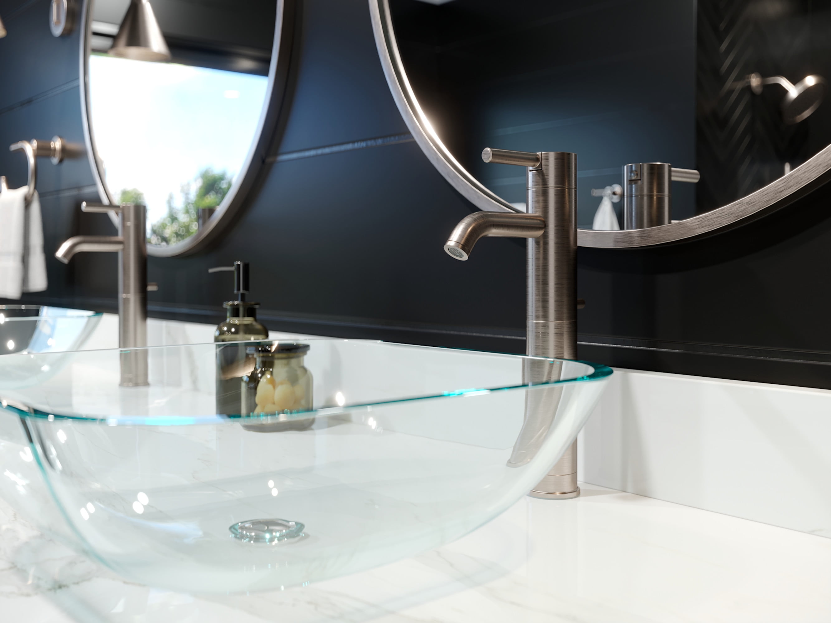 Pfister LG40-NC00 Contempra Single Control Bathroom Faucet, Polished Chrome