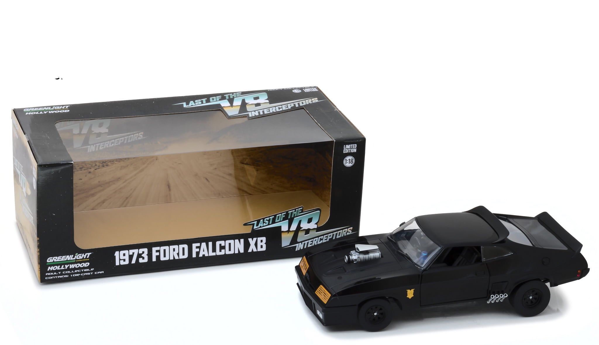 【出品は今月まで】 1/18 1973 FORD FALCON XB　超オマケ付 Free Shipping! 1:18 Last of the V8 Interceptors (1979