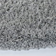 thumbnail image 4 of SAFAVIEH August Sophia Solid Shag Area Rug, Silver, 6'7" x 6'7" Round, 4 of 8