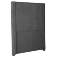 thumbnail image 4 of Base de Cama con Cabecera Individual Dicasa Nizza Gris, 4 of 8