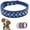 Dark blue, variant on Small Dog Collar For Female Dogs, Bling Puppy Collar Faux Leather Fancy Diamond Crystal Glitter Pretty Jewel Rhinestone Cat Collars For XXS XS Small Medium Large Pet Girl Dogs,