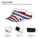 thumbnail image 3 of Balery American Patriotic Stars And Stripes Gorra deportiva con visera ajustable para mujer y hombre (talla única), 3 of 7