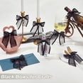 30pcs Polyester Packaging Ribbon Bowknot with Iron Wire Twist Ties for ...