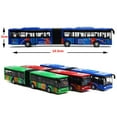 thumbnail image 4 of Children‘S Diecast Model Vehicle Shuttle Bus Car Toys Small Baby Pull Back Toys 18.5CM, 4 of 9