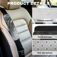 thumbnail image 5 of Uorisanigo Gray and Black Marble Seatbelt Covers Flannel 2PCs Cover Seat Belt Cushion Car Accessories Decoration Accessory Soft Shoulder Pad Protector Compatible with Most Cars, 5 of 7