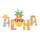 thumbnail image 4 of 1 juego de guirnalda para fiesta hawaiana Aloha, decoración para fiesta en la playa hawaiana, recuerdo de fiesta, 4 of 8