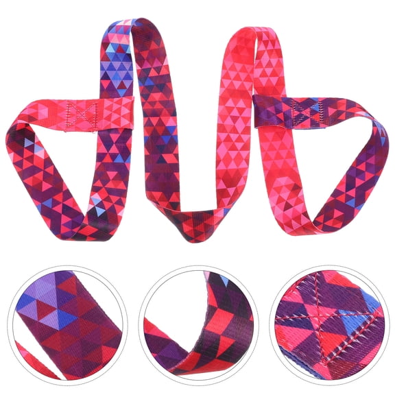 FUEENIRVA Simple Design  Adjustable Ski Boot Straps Polyester Cotton Multi 1Pcs