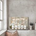 thumbnail image 4 of Floral Farmhouse Wall Art Canvas Encouraging Bible Verse On Marson Jars and Butterfly Print Wall Decor It''s Okay Inspirational Quotes Picture Framed Artwork for Bedroom Bathroom Decor 12x16 In, 4 of 6