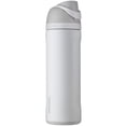 thumbnail image 1 of Owala - Botella de agua aislante de acero inoxidable FreeSip con pajita para deportes y viajes, sin BPA, 24 onzas, Shy Marshmallow, 1 of 7