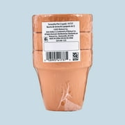 Hello Hobby Terracotta Pot Set, 3-Piece, 2.62 in