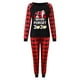 thumbnail image 4 of Pijamas de Navidad Para La Familia Trajes A Juego Mujer Mamá Carta Impreso Top + Pantalones Impresos Ropa de Navidad Odeerbi  ODB188976, 4 of 7