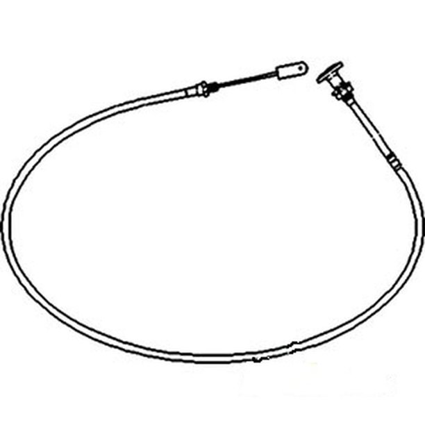 1059710C2 Fuel Stop Shutoff Cable For CaseIH Tractor Model 274 Diesel