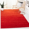 thumbnail image 2 of SAFAVIEH Adirondack Esmond Striped Area Rug, Red/Grey, 6' x 9' - Modern Design, Red & Grey, Ideal for Living Room, Bedroom, Dining Space, 2 of 14