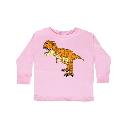 

Inktastic Roaring T-Rex Gift Toddler Boy or Toddler Girl Long Sleeve T-Shirt