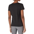 thumbnail image 2 of Hanes Womens V-Neck Cotton Blend T-Shirt, X-Temp Casual Comfort, 2 of 2
