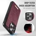 thumbnail image 4 of Magnetic Case for iPhone 15 Pro Max / 15 Pro / 15 Plus / 15, Strong Magnetic Slim Protective Phone Cover, Shockproof Scratch-Resistant Lightweight Case, 4 of 12