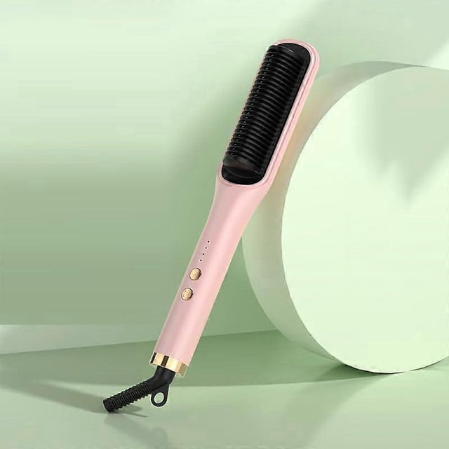 Mini cepillo alisador de cabello de doble uso para viajes y uso doméstico, acabado suave para el cabello.