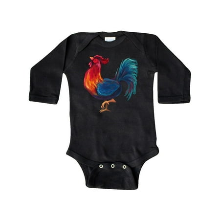 

Inktastic Year of the Rooster Gift Baby Boy or Baby Girl Long Sleeve Bodysuit