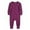Wine, variant on Utlike Boys Romper Baby Cotton Footless Pajamas Zipper Long Sleeve Sleeper Jumpsuit Toddler Sleep And Play Bodysuits Size 6 Months-12 Months