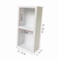 thumbnail image 4 of LeeQinersw 1pc 1/12 Scale Dolls House Bathroom Cabinet Shelf Furniture Decoration Accessory, 4 of 9