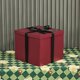 thumbnail image 4 of Caja de Regalo YINUOYOUJIA Burdeos 30x30x25 cm Grande, 4 of 5