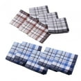 thumbnail image 2 of 12Pcs Cotton Men's Hands Party Bandanas Casual Pocket Square Hankies Color Random Style B, 2 of 9