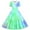 Green, variant on Gamivast Girls Dresses Size 10-12 Summer Dresses Ruffle Short Sleeve Flowy Midi Casual Sundress with Pockets Fashion Tie-Dye Print Beach Dress Green Walmart Plus Membership Recent Orders
