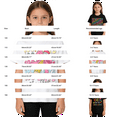 thumbnail image 4 of Coerni Girls Boys 100 Days of School Shirt Short Sleeve Toddler Kids Tops 100th Day of School Tee Shirts Casual Outfits, 4 of 5