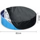 thumbnail image 2 of Cubierta protectora tubular para piscina, cubierta impermeable para piscina redonda, a prueba de polvo, adecuada para piscina inflable redonda/rectangular de 82 30 cm, color negro, 2 of 5