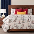thumbnail image 3 of SIScovers  Sailboat Nautical Print Duvet Set Yacht Club - Full - 7 Piece, 3 of 5