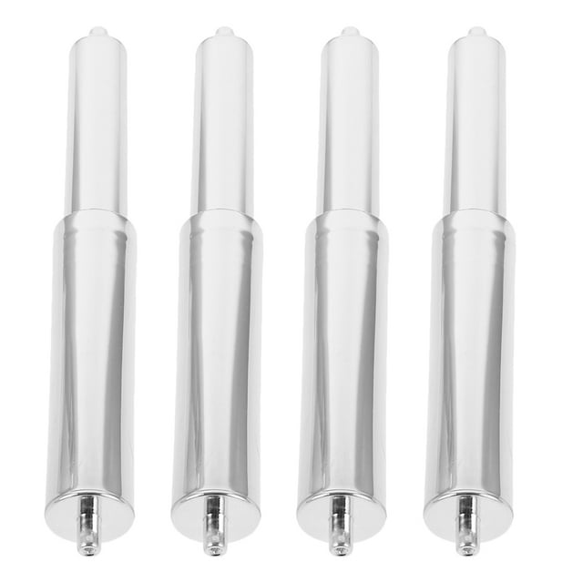 Miangastore 4pcs Spring Loaded Toilet Paper Holder Roller Spindle Replacement Rod Stainless Steel Tissue Holder Rod for Bathroom Retractable Paper Roller Insert