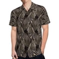 thumbnail image 4 of High Quality Hawaiian Shirts for Men Short Sleeve Aloha Beach Shirt Floral Summer Casual Button Down Shirts Blouses UKPKPK, 4 of 7