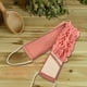 thumbnail image 4 of Toalla de frotar de espalda de baño tira doble cara para frotar barro – Espuma exfoliante suave de poliéster y partículas de masaje, 65 cm, rosa/amarillo/verde, limpieza profunda, tacto cómodo, 4 of 6