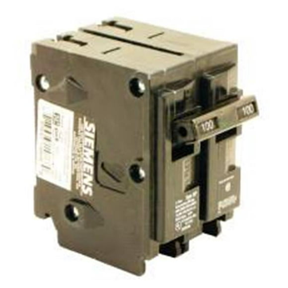 Siemens 605920 Qp Plug-In 2-Pole Breaker 100A