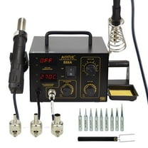 Aoyue 888A 2 in 1 Digital Hot Air Rework and Soldering Station