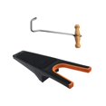 thumbnail image 2 of 2 Piezas Extractor de Botas Herramienta Desmontadora Calzador y Gancho Resistentes Antideslizantes en PP Metal Adecuados para Hombres Mujeres Montar, 2 of 9